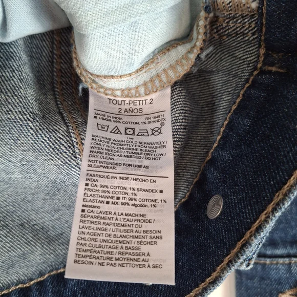 Jack Denim by Janie And Jack Denim Kids' Blue Jean Jacket - Picture 8 of 8